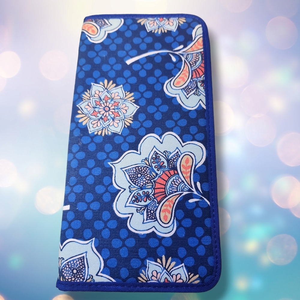 Wellspring Canvas Covered  Organizer Clutch Tunic